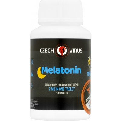 Czech Virus Melatonin 100 tabliet