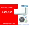 MIDEA Breezeless E-12 s montážou