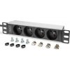 Digitus 1U hliníkovej PDU, montáž do racku 254 mm (10
