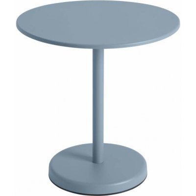 Muuto Stolík Linear Steel Café Table Ø70, pale blue
