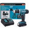 Makita Akumulátorový vŕtací skrutkovač Makita DDF 453 SYX5 18 V 42 Nm + 1x akumulátor 1,5 Ah + nabíjačka