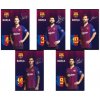 Zošit A5 štvorčekový FC Barcelona, 16 listov, mix vzorov, 102019001