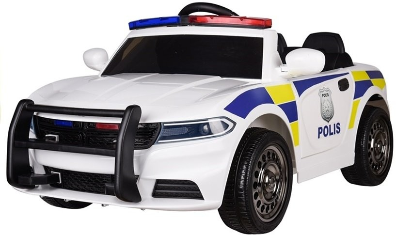 Mamido Elektrické autíčko Polícia USA bielá