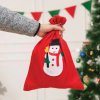 12 x VRECE SV. MIKULÁŠA SVIATOČNÁ TAŠKA NA DARČEKY POD STROMČEK ČERVENÉ