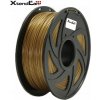 XtendLAN PETG filament 1,75mm zlatý 1kg 3DF-PETG1.75-GD 1kg