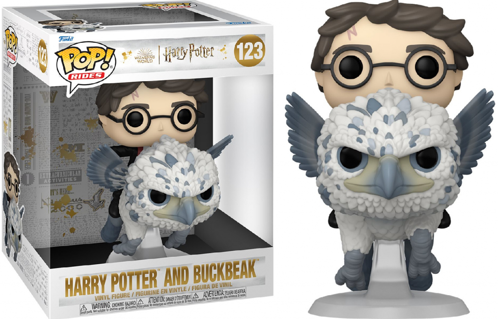 Funko Pop! 123 Rides: Harry Potter Harry Potter and Buckbeak