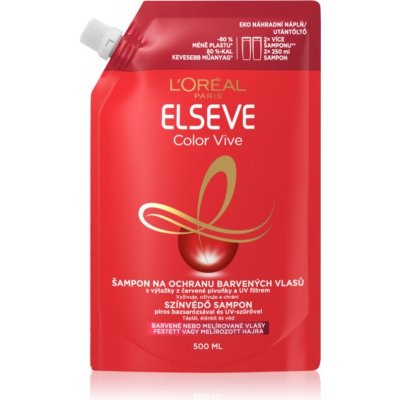 L’Oréal Paris Elseve Color-Vive šampón pre farbené vlasy náhradná náplň 500 ml