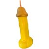 Diablo picante - yellow plastic penis glass