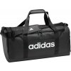 Športová taška adidas LINEAR DUFFEL M čierna,biela