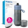 Fill&Go Active filtračná fľaša na vodu 0,6l + 2x microdisc, modrá, 2024 2 ks filtrov microdics v cene balenia