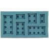 Cakesicq Silikonová formička lego kosty 10x6cm