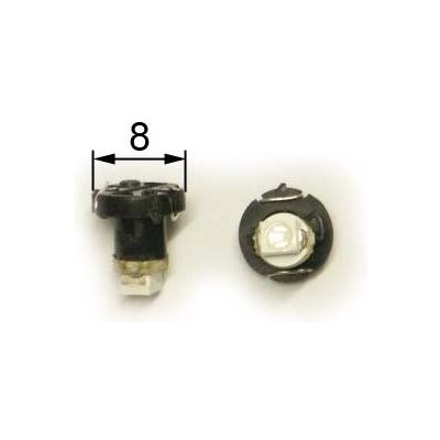 AUTOLAMP LED 12V (1,2W) T3 biela 1xLED 1210