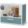 Mepal 5-dielna súprava úložných boxov Modula s vekom 1 x 2 l 1 x 1,5 l 2 x 1 l a 1x 425 ml
