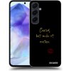 Picasee silikónový prehľadný obal pre Samsung Galaxy A55 5G A556B - Cursed