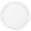 Textilomanie Biely porcelánový tanier MERRY CHRISTMAS