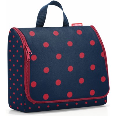 Reisenthel Kozmetická taška Toiletbag XL mixed dots red