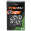 Procraft RPKA16 pílová reťaz pre aku reťazovú pílu PKA16, PKA18, PKA24 1,1mm 1/4