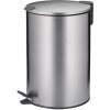 KELA Kôš odpadkový Mats strieborná matná 12l KL-10643