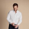 Charles Tyrwhitt Button-Down Non-Iron Stretch Oxford Shirt — White - Extra Slim fit