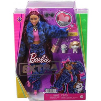 Barbie Extra Modrý garnitur panterka/Bordowe vlasy od 22,99 € - Heureka.sk