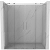 MEXEN/S - Velar Duo posuvné sprchové dvere 200, transparent, chróm 871-200-000-02-01