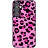 Picasee silikónový čierny obal pre Samsung Galaxy A55 5G A556B - Pink Tiger