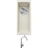 Blanco SUBLINE 160-U biela soft 526802 + Blanco MIDA chróm 517742
