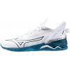 Pánska halová obuv Mizuno WAVE MIRAGE 5 White/Sailor Blue/Silver EUR 51