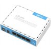 MikroTik hAP Lite (classic), 650MHz CPU, 32MB RAM, 4x LAN, integr. 2.4GHz Wi-Fi, WPS, vč. L4
