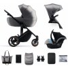 Kinderkraft Prime 2 kombinovaný 3v1 Shadow Grey 2024