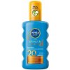 Nivea Sun Protect & Bronze SPF20 mlieko spray na opaľovanie 200ml