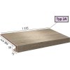 Karndean International Ecoline Step - Schod s nosom 2A 9553 Dub biely pieskový