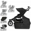 THULE Kočík súrodenecký Urban Glide Double Black/Black set XXL 2024