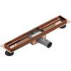 Mexen Flat korpus pre líniový odtok 50 cm, ružové zlato - 1615050