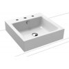 Kaldewei Puro umývadlo 46x46 cm štvorec pultové umývadlo biela 900606033001