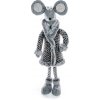 Dekorácia MagicHome Vianoce, Myšky stojacie, 50 cm