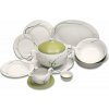 Jídelní souprava, Thun, Opal, Zelené linky, 27 ks
