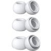 Gumičky na slúchadlá Yivo APP 0023 pre AirPods Pro 3 biele 6 ks