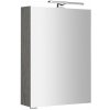 Sapho MIRRÓ galérka s LED osvetlením, 50x70x16cm, ľavá/pravá, dub strieborný MC050-0011
