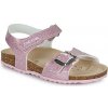 Geox Sandále J ADRIEL GIRL Ružová