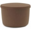 Normann Copenhagen Pouf Hide Storage Small, brown