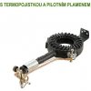 Plynový liatinový horák 8800W Industriale s termopoistkou a pilotným plameňom (Plynový liatinový horák 8800W Industriale s termopoistkou a pilotným plameňom 8,8 kW)