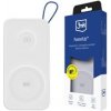 3mk PastelUp Powerbank 10,000mAh 22.5W USB 1A1C - White
