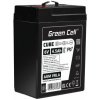 Green Cell Cube AGM VRLA IP54 6V 4.5Ah bezúdržbová batéria pre alarmové systémy, pokladnice, hračky (AGM6V4-5AH-J)