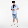 Košeľa Comme des Garçons PLAY Black Heart Striped Shirt Blue/ White M M