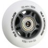 NILS EXTREME Matná kolieska PU 70x24 82A s ložiskami ABEC 9, biela, 4 ks