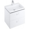 Ravak COMFORT závesná skrinka pod umývadlo 60 cm X000001377 60 x 46 x 50 cm biela / biela