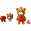 Pendrive DIAWAY Teddy Ted 8 GB USB 2.0 hnedý