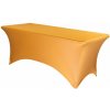 TENTino Elastický poťah STANDARD na skladací stôl 240x76 cm VIAC FARIEB Farba obrusu: ZLATÁ / GOLD