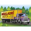 Omaľovánka A5 - Nákladné autá